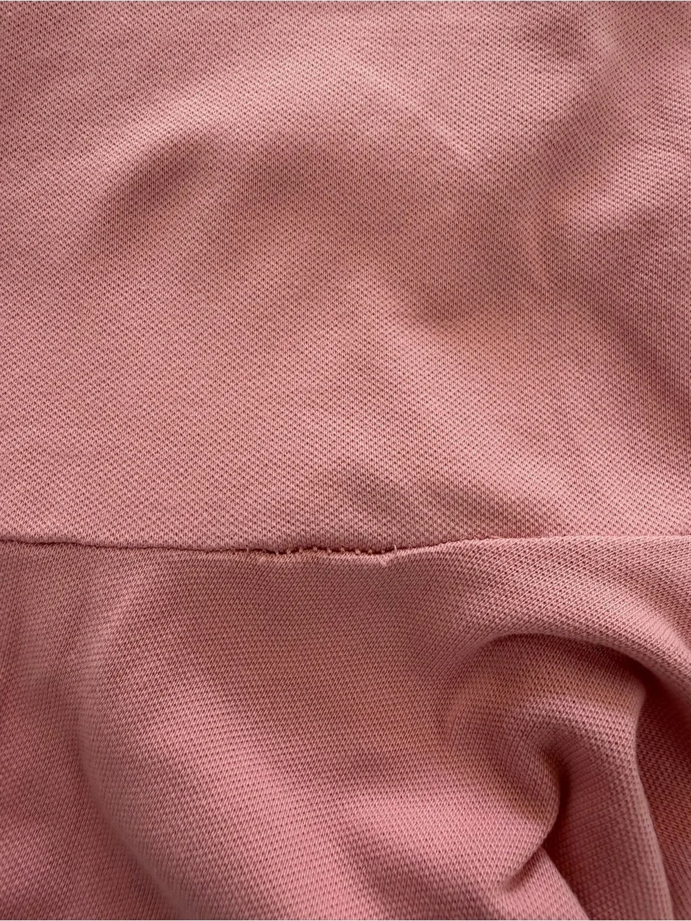 Polo Ralph Lauren Girls Pink Drop-Waist Ruffle Polo Dress Size Small (7)